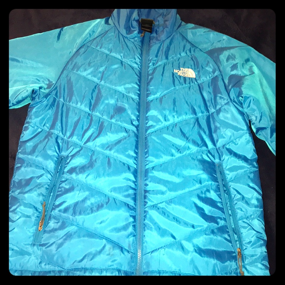 Blue The North Face jacket